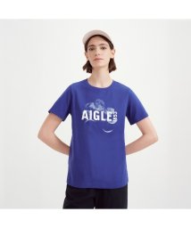 AIGLE/ショートスリーブグラフィックロゴTシャツ/505263051