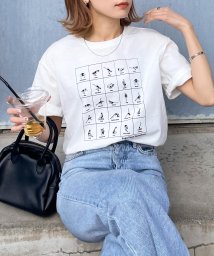 Chillfar(チルファー)/ヴィンテージミックスTシャツ/ホワイト系3