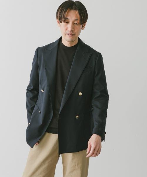 URBAN RESEARCH DOORS(アーバンリサーチドアーズ)/LIFE STYLE TAILOR　メタルボタンWブレザー/NAVY