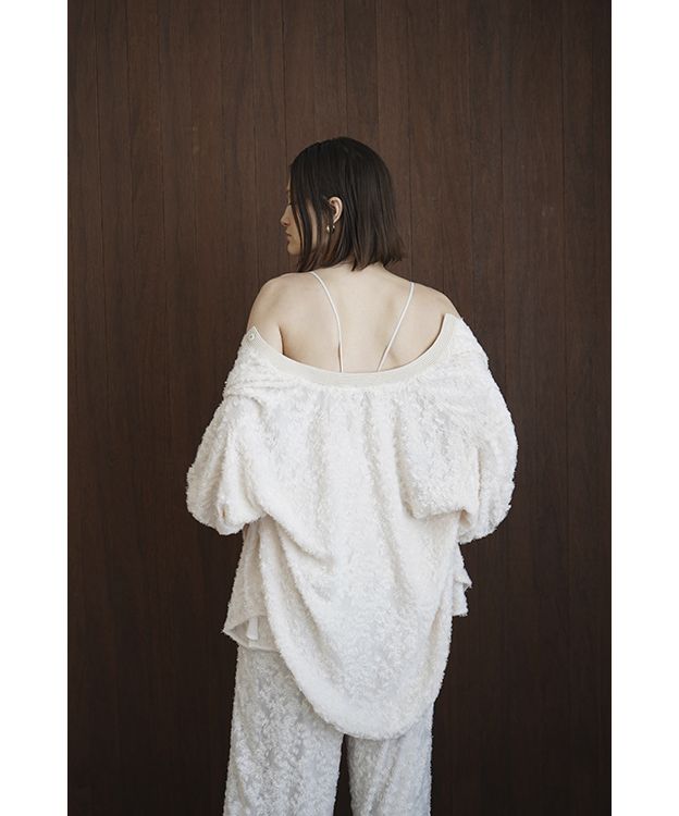 FRINGE HALF SLEEVE CARDIGAN(505233396) | クラネ(CLANE) - MAGASEEK