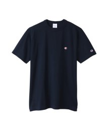 MAC HOUSE(men)(マックハウス（メンズ）)/Champion チャンピオン ワンポイントロゴショートスリーブTシャツ C3－X352_23SS/ネイビー