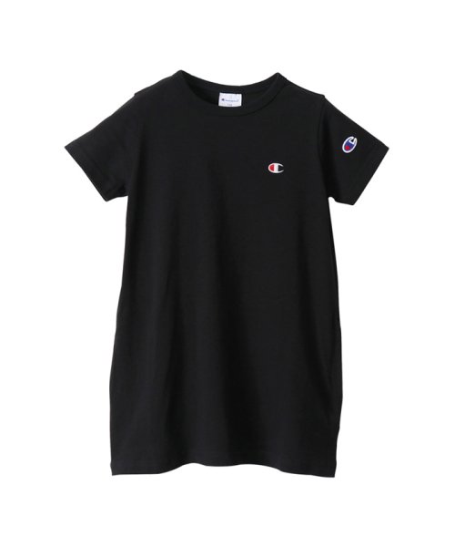 MAC HOUSE(kid's)(マックハウス（キッズ）)/Champion チャンピオン ベーシックワンピース CK－T305－EC/ブラック