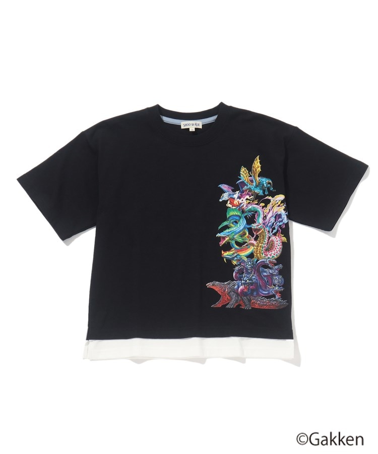セール】【最強王図鑑×SHOO・LA・RUE】裾レイヤードTシャツ(505266127