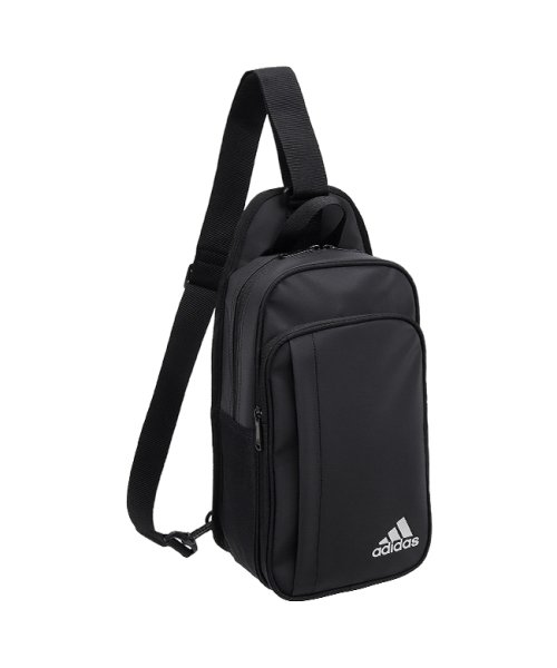 Adidas(アディダス)/アディダス ボディバッグ ワンショルダーバッグ adidas 68103 7L メンズ レディース/ブラック系1