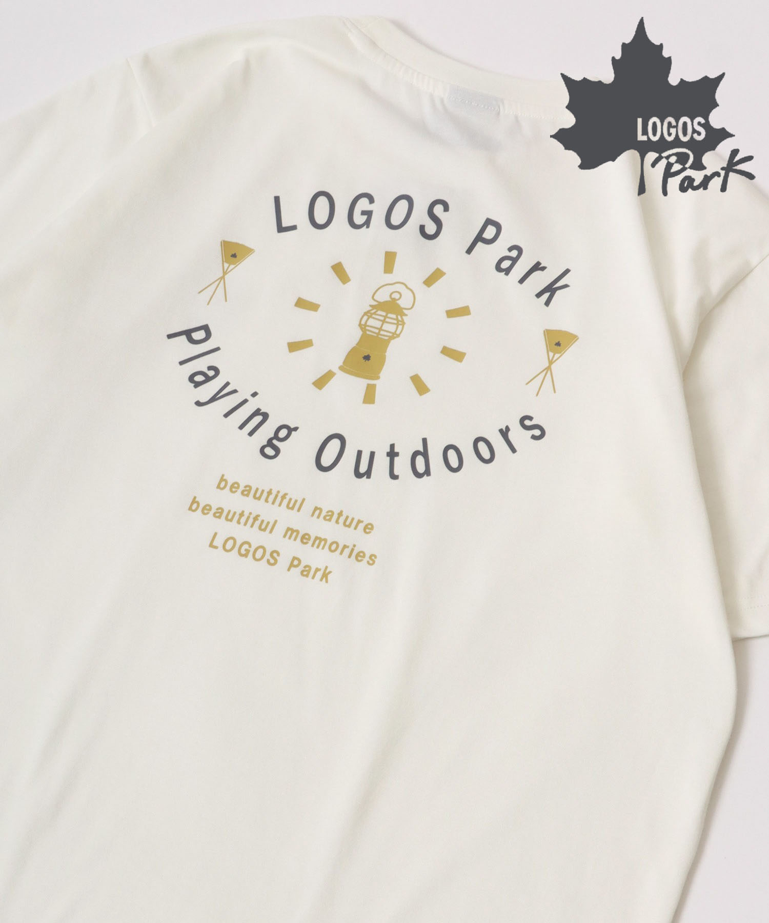 ★【LOGOS】ロゴス キャンプギアTシャツ/メンズ 半袖 トップス カジュアル レディース 吸汗速乾 Tシャツ キャンプグッズ ギア