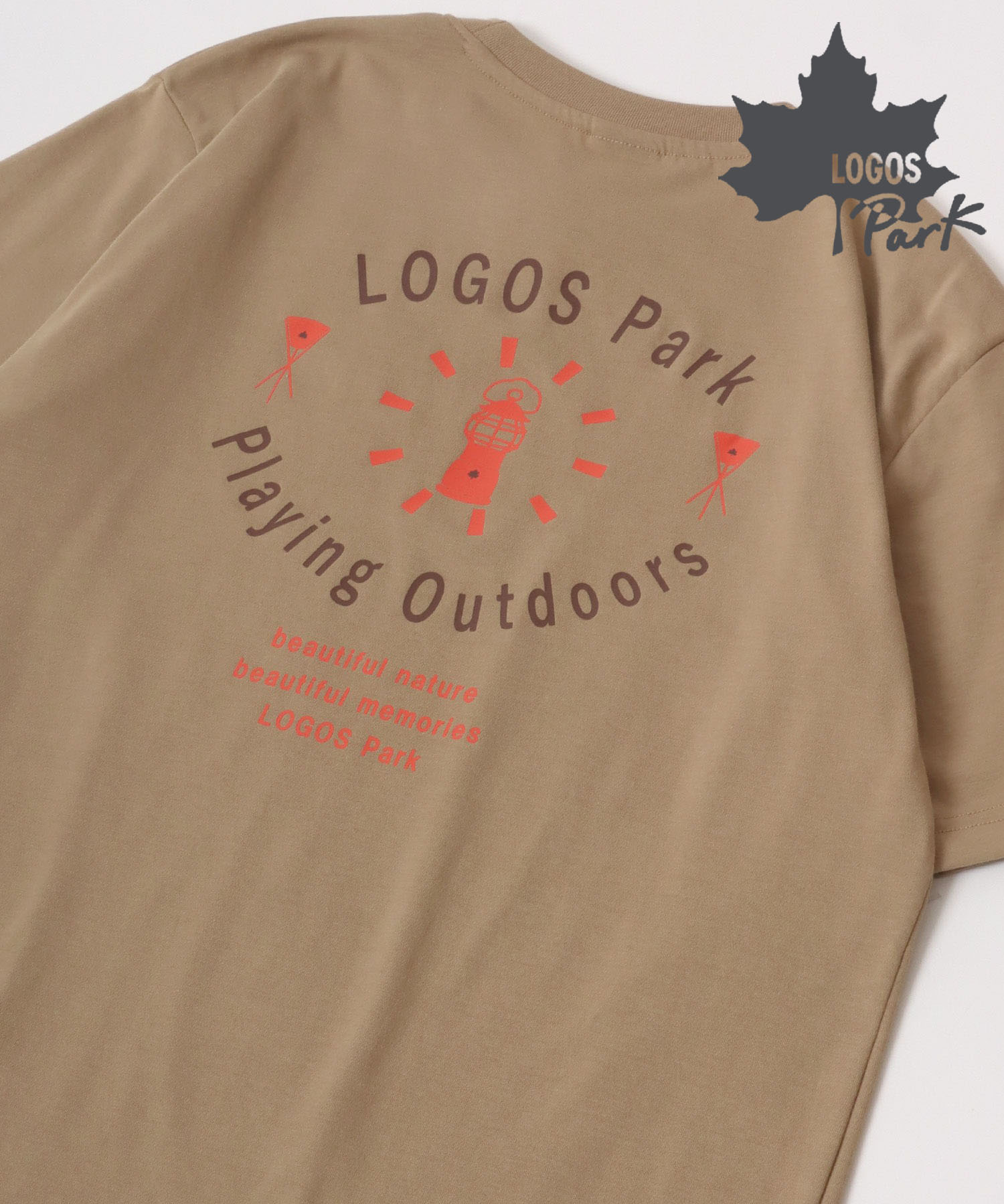 セール】☆【LOGOS】ロゴス キャンプギアTシャツ/メンズ 半袖 トップス