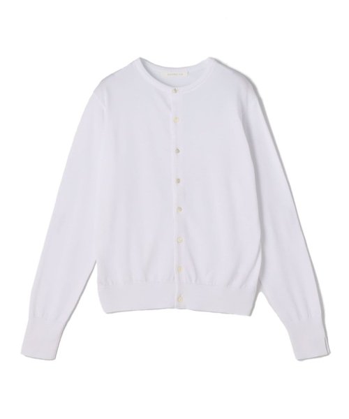 エクストラファインゲージコットン クルーネックカーディガン エクストラファインゲージコットン クルーネックカーディガン U1516235298(11583円)