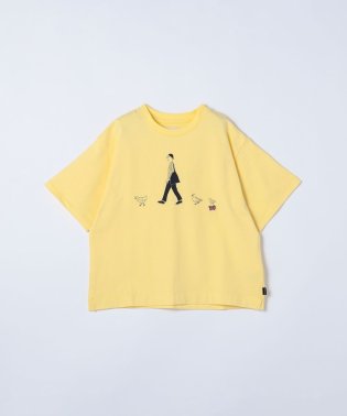 SHIPS any WOMEN/ARCH&LINE: オーガニックコットン プリント Tシャツ<KIDS>/505267457