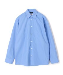 EDITION(EDITION)/コットン レギュラーカラーシャツ/65ブルー