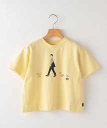 SHIPS KIDS(シップスキッズ)/ARCH&LINE:110～145cm / オーガニック コットン WALK DAYS TEE/イエロー