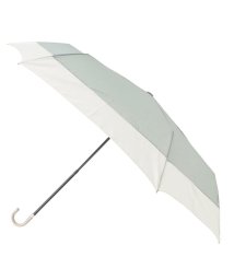 Ober Tashe(ESPERANZA／OberTashe)/バイカラー ミニ 折りたたみ傘/グリーン（022）