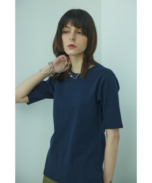 BLACK BY MOUSSY(ブラックバイマウジー)/half sleeve t－shirt/NVY