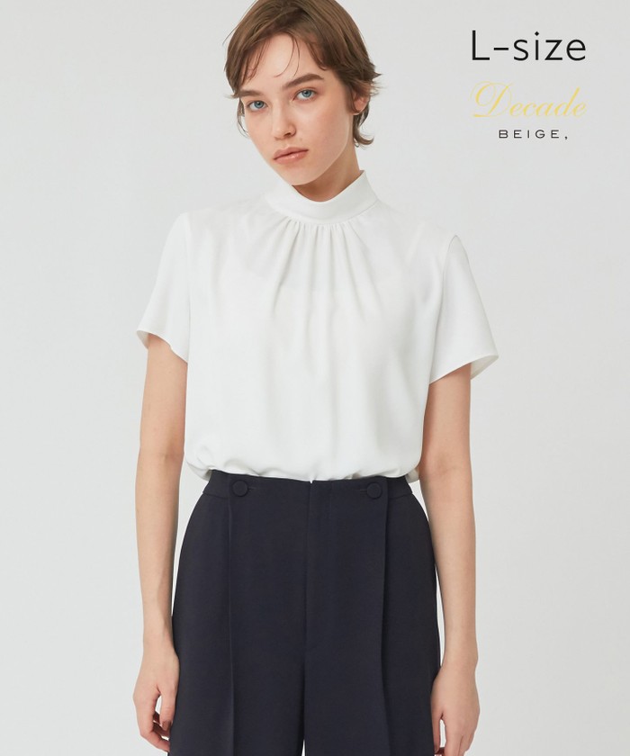 激安価格の L－size】EVA ハイネックブラウス(505268585)｜阪急百貨店公式 / トップス