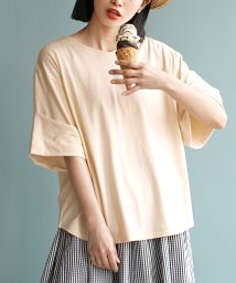 zootie/URBAN PLUS ロールアップスリーブ ビッグTシャツ/504006930