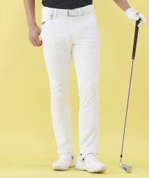 le coq sportif GOLF (ルコックスポルティフ（ゴルフ）)/【73cmサイズ展開あり】9分丈スラックス (吸汗速乾/ストレッチ/UV CUT(UPF15)/WH00のみKEEP CLEAN)【アウト【アウトレット】/ホワイト