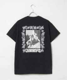 VENCE　EXCHANGE(ヴァンス　エクスチェンジ)/JIMMY'Z Lay back Tee/ブラック