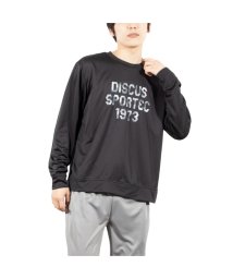 MAC HOUSE(men)(マックハウス（メンズ）)/DISCUS ディスカス DISCUS SPORTEC ドライハニカムトレーナー 3133－1381EC/ブラック