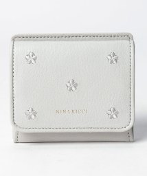 NINA RICCI(ニナリッチ（ウォレット）)/コンパクト財布【タマラパース】/ライトグレー