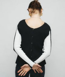 led.tokyo(レッドトーキョー)/TWO FACE BUTTON HG TOPS/ブラック