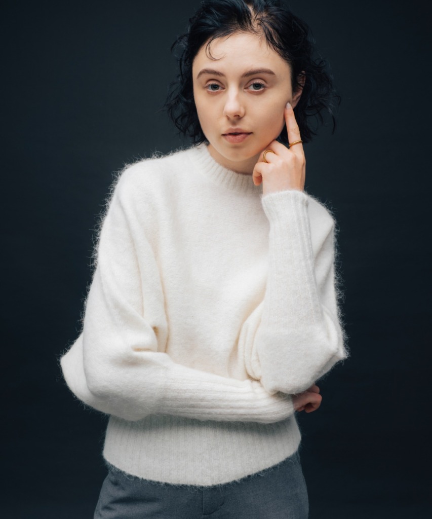 セール】LONG SLEEVE C/N SHAGGY KNIT(505257035) | レッドトーキョー