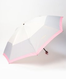 FURLA(フルラ)/折りたたみ傘　カラーボーダー/オフホワイト