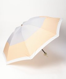 FURLA(フルラ)/折りたたみ傘　カラーボーダー/グレー