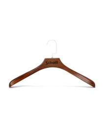 Schott(ショット)/直営限定/WOODEN HANGER/オリジナル ウッドハンガー/ブラウン