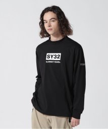 RoyalFlash/SY32 by SWEETYEARS /MOCK NECK CRIMPING L/S TEE/505270891