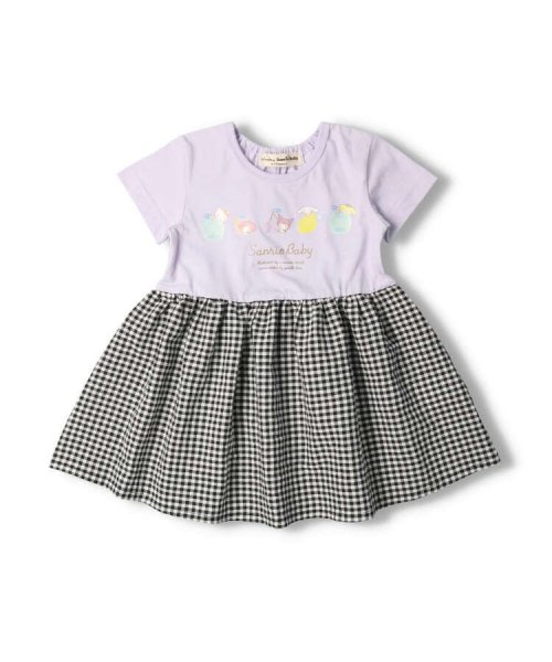 Kids Zoo(キッズズー)/【子供服】kid´s zoo×Sanrio Baby サンリオキャラクターワンピース 80cm～110cm W40350/ラベンダー