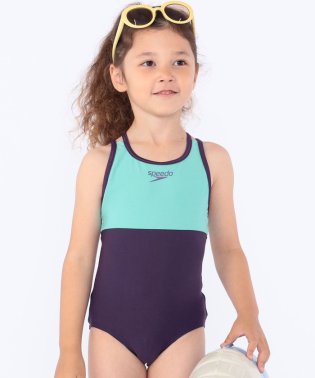 SHIPS KIDS/Speedo:90～120cm /〈UVカット〉Girls Suit/505271213