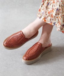 WOVEN/ウーヴン WOVEN メッシュレザー サボサンダル maria－wh/505271276