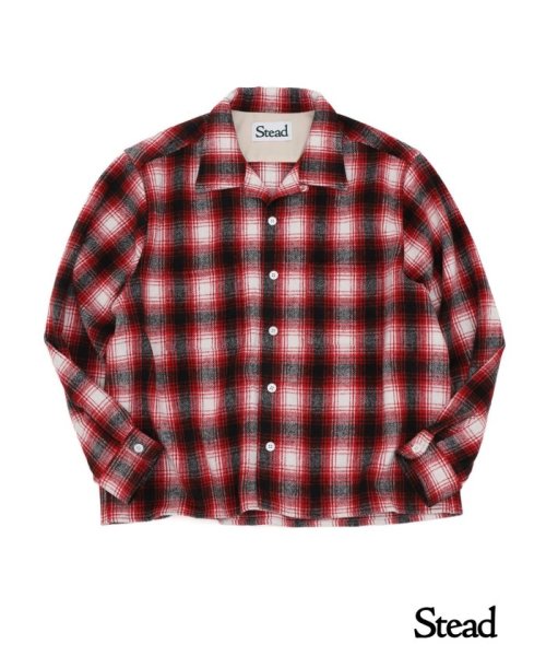 J.S Homestead(ジャーナルスタンダード　ホームステッド)/【J.S.Homestead / Stead】 BLOCK CHECK SHIRTS/レッド