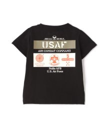 AVIREX(AVIREX)/《KID'S/キッズ》USAF THUNDERBIRDS SHORTSLEEVE T－SHIRT / サンダーバーズ 半袖 Tシャツ/ブラック