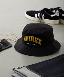 AVIREX(AVIREX)/AVIREX COLLEDG EMB BUCKET HAT/イエロー