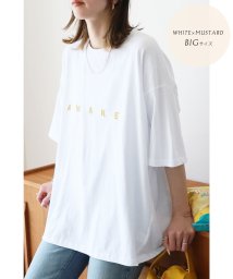reca(レカ)/選べる2サイズ＊ロゴプリントオーバーサイズTシャツ(R23132－k)/ホワイト系1