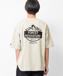 RAT EFFECT(ラット エフェクト)/FORESTADVENTUREビッグTシャツ/グレー