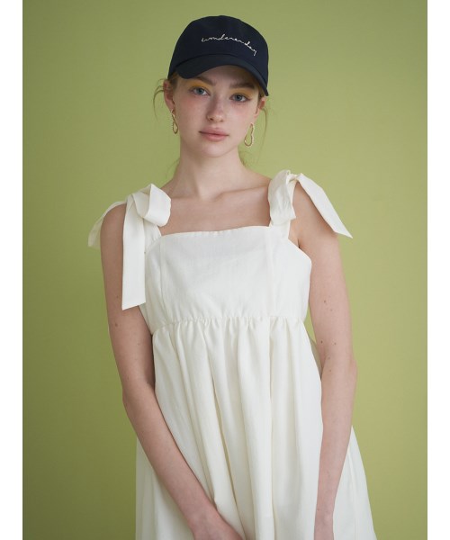 日本製・綿100% 新作 完売品 新品 LILY BROWN ショルダーリボン