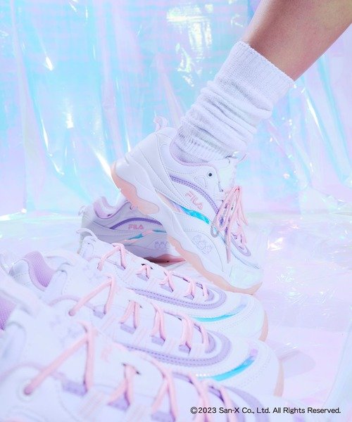 FILA(フィラ)/FILA × Sumikko × atmos pink FILA RAY / フィラ × すみっコぐらし × アトモスピンク フィラレイ 【SP】/ホワイト