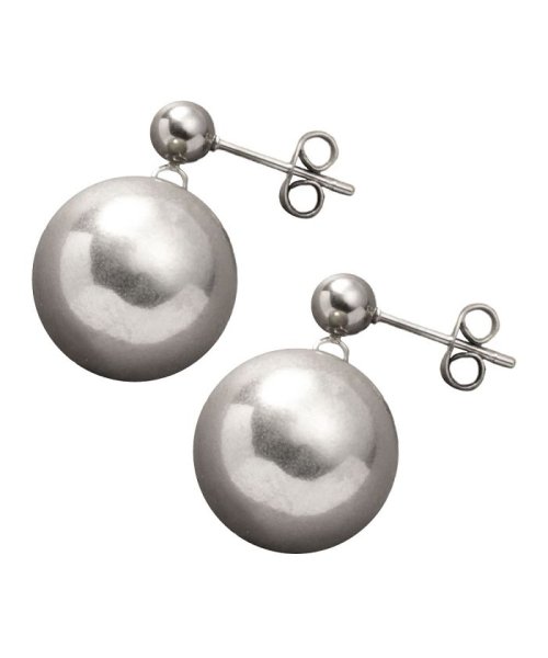 cream dot(クリームドット)/洗練メタルボールのステンレス製スウィングピアス/シルバー