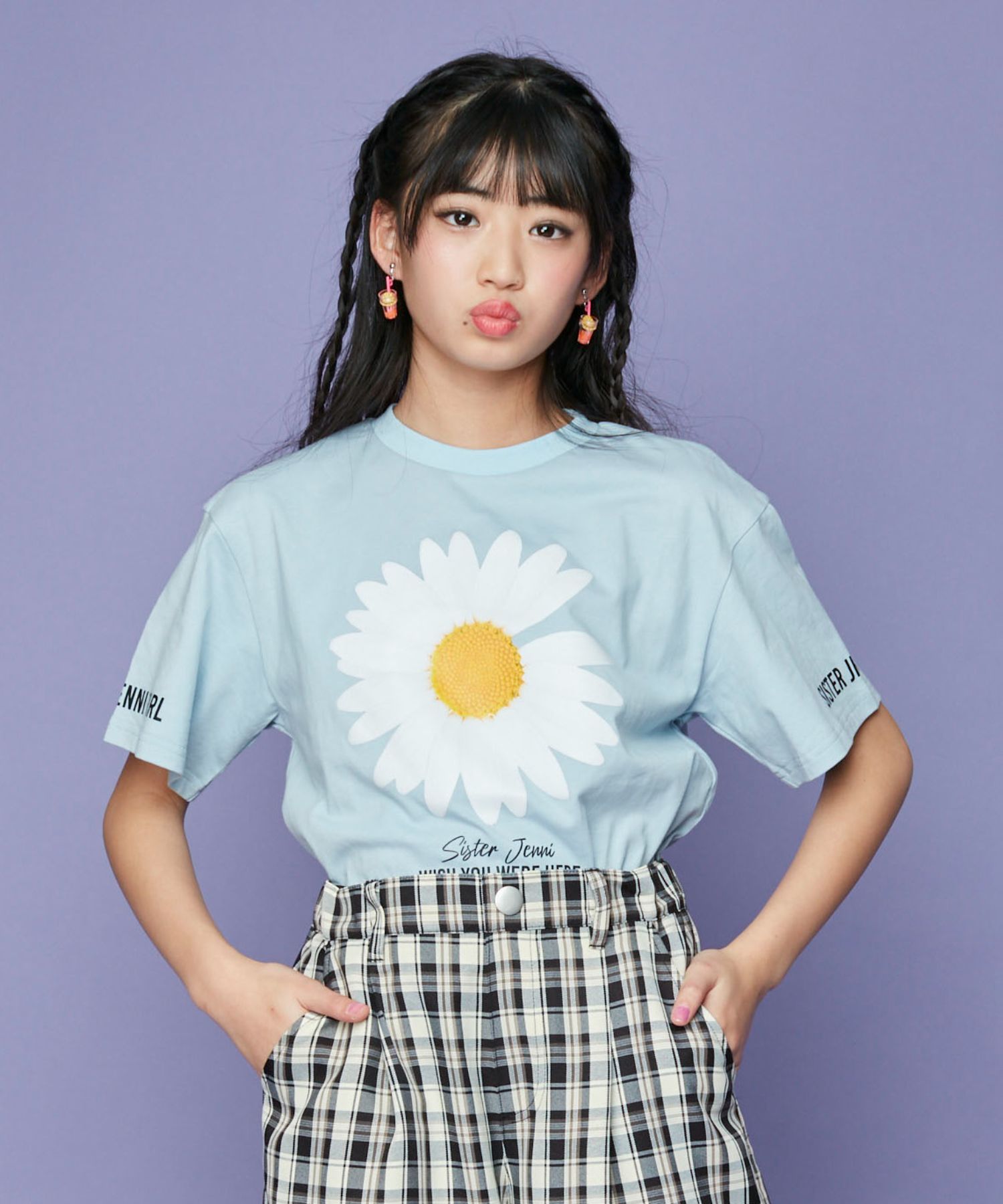 Tシャツ jenniジェニィ 150160 フリルドット - トップス(Tシャツ