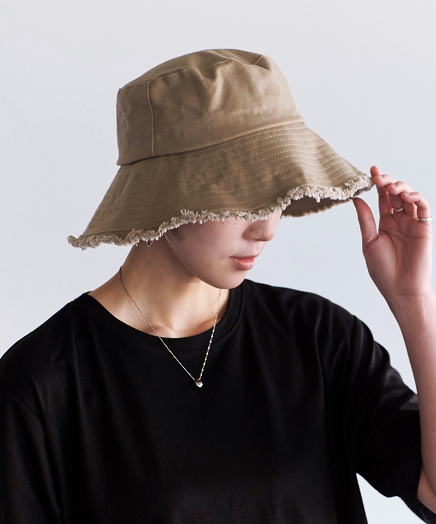 美品 PRADA 通気性のある夏用 バケットハット