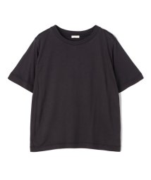 GALERIE VIE(GALERIE VIE)/バンブーレーヨン ラウンドネックTシャツ/17チャコールグレー