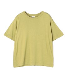 GALERIE VIE(GALERIE VIE)/バンブーレーヨン ラウンドネックTシャツ/55グリーン