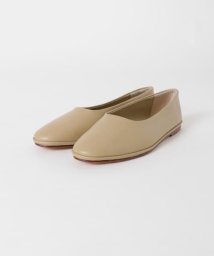URBAN RESEARCH(アーバンリサーチ)/『一部別注カラー』WANDERUNG　Flat Leather Shoes/BEIGE
