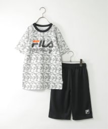 ikka kids/【吸水速乾／2点セット】FILA フィラ 総柄セットアップ（130〜160cm）/505204979