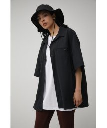 AZUL by moussy(アズールバイマウジー)/ POCKETABLE SHIRT/BLK