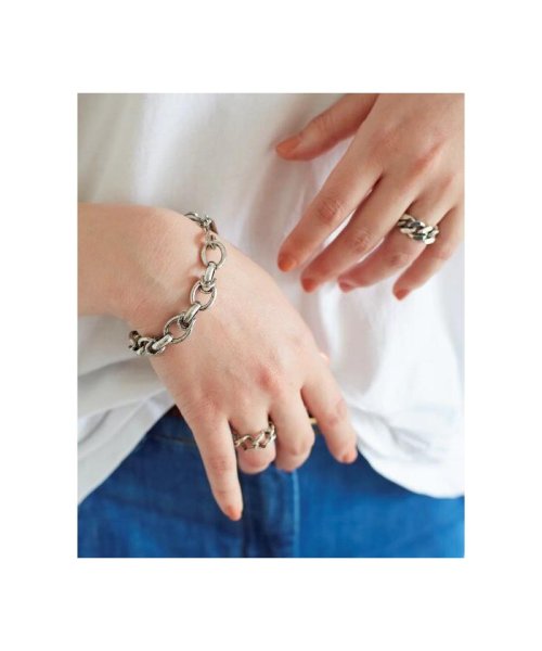 RoyalFlash(ロイヤルフラッシュ)/Nothing and Others/ナッシングアンドアザーズ/Ink chain Ring set/シルバー