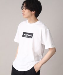 THE SHOP TK(ザ　ショップ　ティーケー)/【ユニセックスアイテム】WILDTHINGS/ワイルドシングス別注ボックスロゴTEE/ホワイト（002）