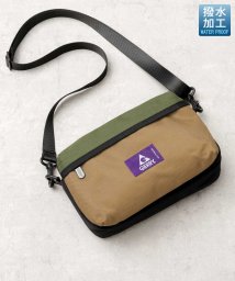 AMS SELECT(エーエムエスセレクト)/GERRY / ジェリー / 撥水加工 リサイクルポリエステル REPREVE マルチポケット 横型 ミニショルダーバッグ / 旅行バッグ/その他