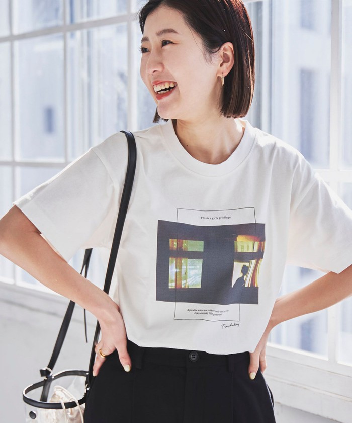 【セール】ガールフォトプリントTシャツ(505278605) | コーエン